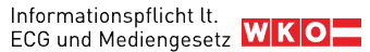 Informationspflicht lt. ECG und Mediengesetz – Wirtschaftskammer Österreich